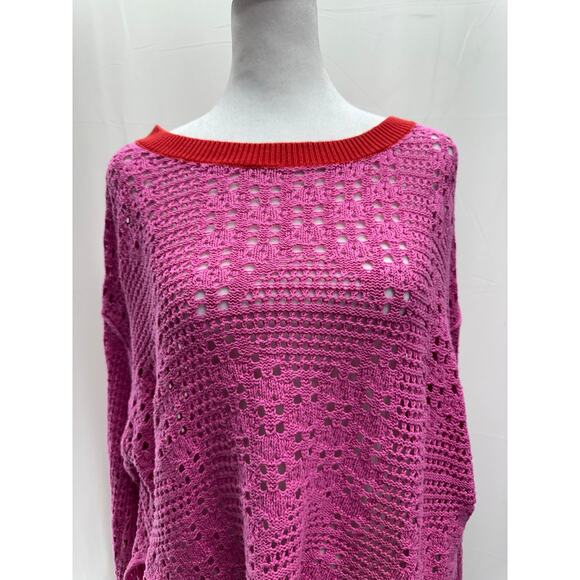 Free People Home Run Cropped Sweater XS - Picture 2 of 5